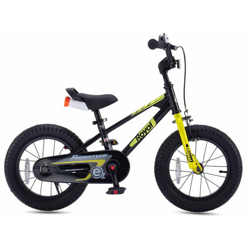 Детский велосипед Royal Baby Freestyle EZ 14 (2024) 14 Черный (94-114 см) детский велосипед royal baby ride phantom 12 год 2023 цвет черный