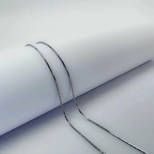 Цепь MINERAL NATION, серебро, 925 проба, длина 40 см, серебряный