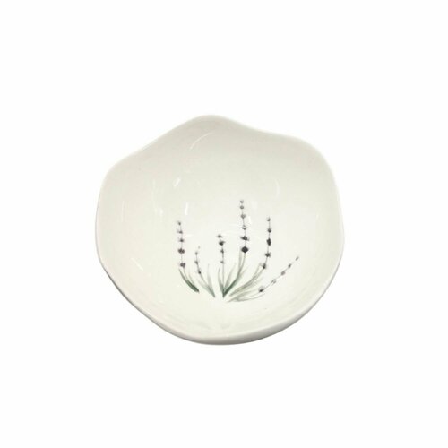 Пиала ручной работы Лаванда керамика 9 см 2016₽