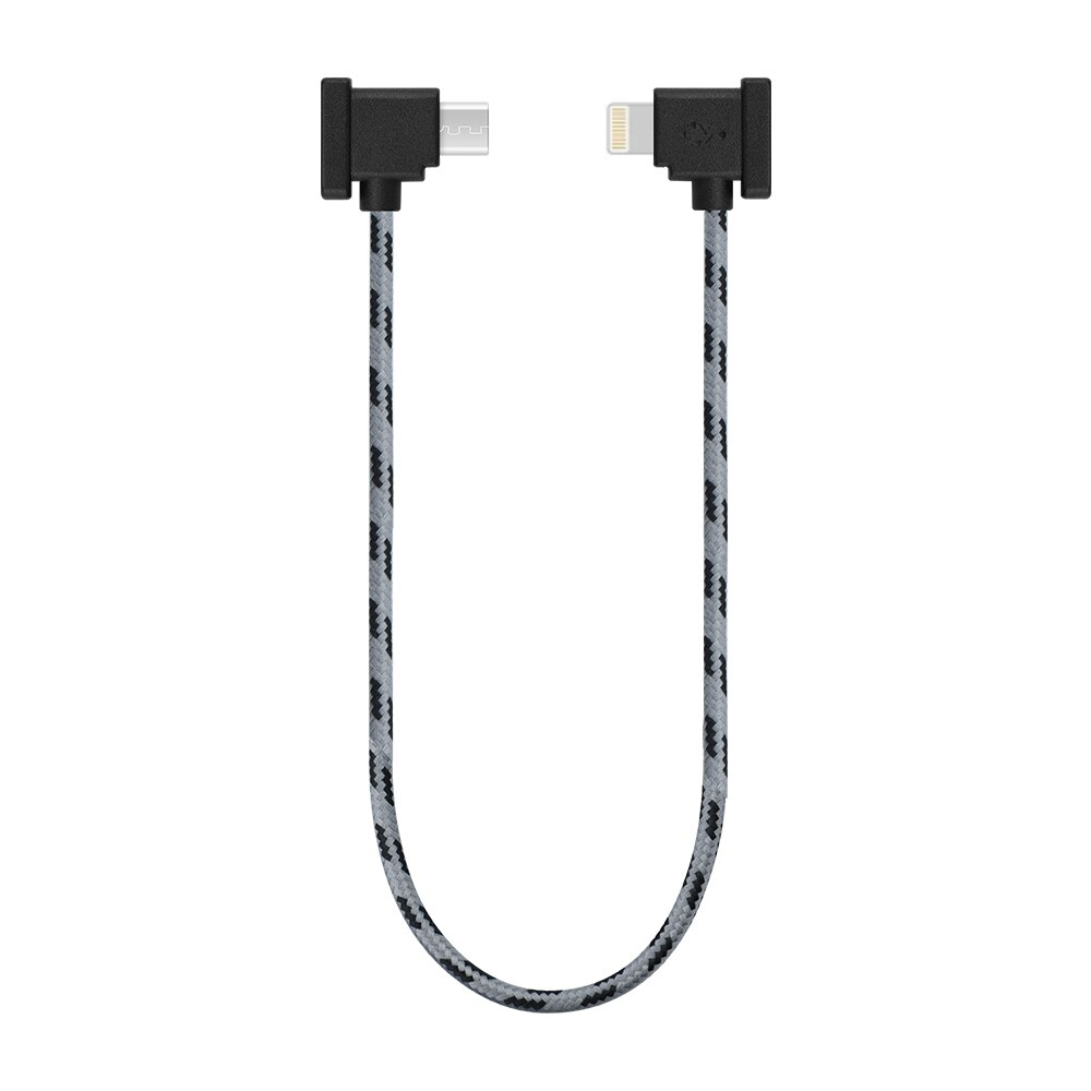 Кабель для DJI USB Type-C / Lightning (30 см) в оплетке