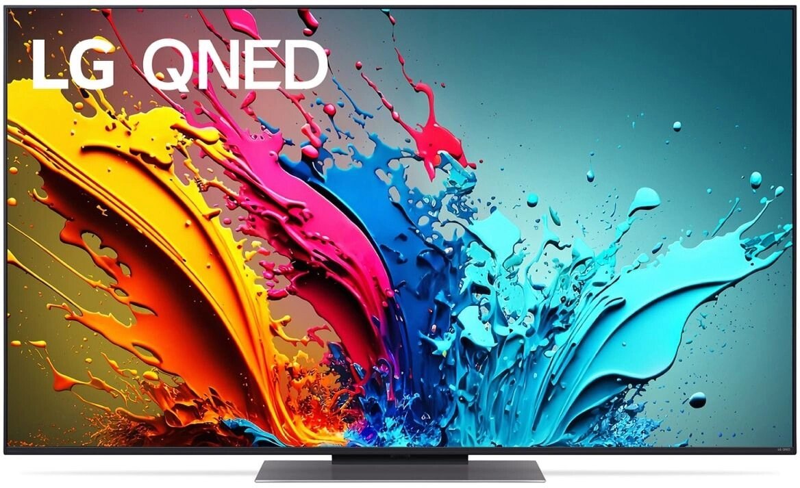 Телевизор LED LG 55" 55QNED86T6A. ARUB черный титан 4K Ultra HD 120Hz DVB-T DVB-T2 DVB-C DVB-S DVB-S2 USB WiFi Smart TV