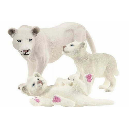 Фигурки Львица со львятами 42505 Schleich schleich статуэтка львица