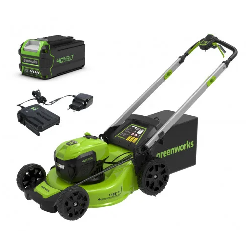 Газонокосилка GREENWORKS GD40LM48SPK4