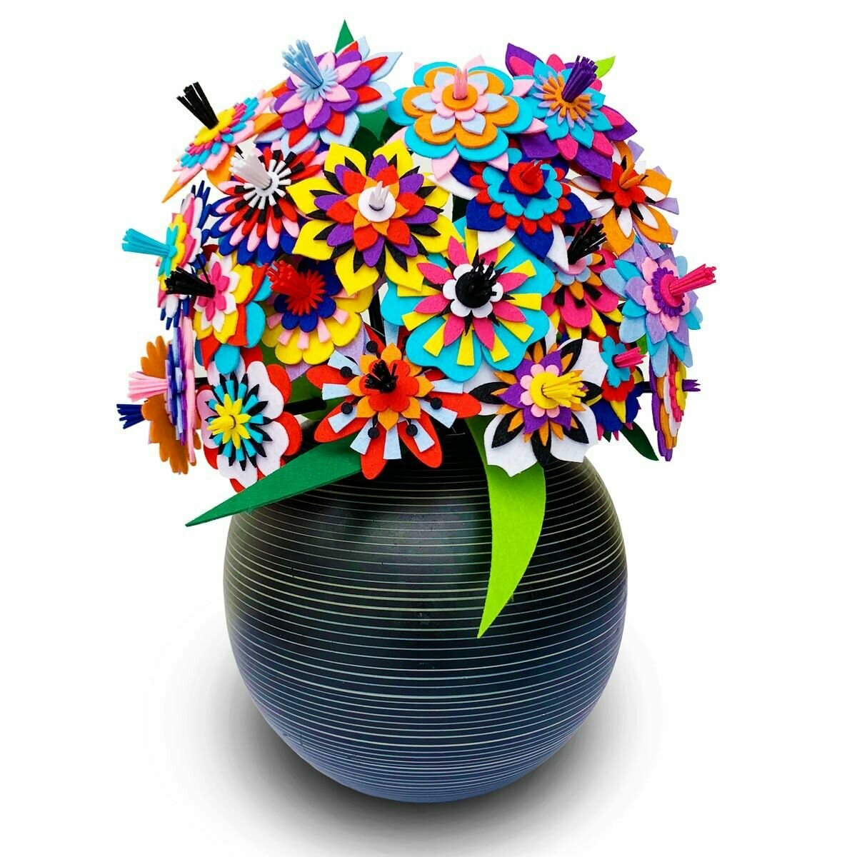 Набор для создания цветов и букетов. Набор для творчества. Цветы Яркие