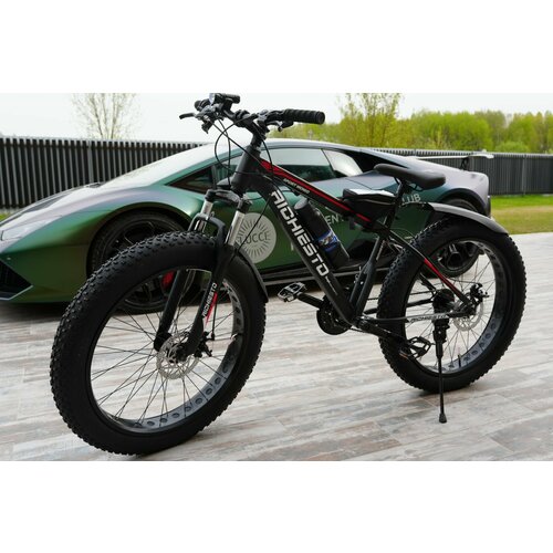 Велосипед Фэтбайк SPR Richiesto 24 Горный Спортивный Взрослый Подростковый красный 27200₽