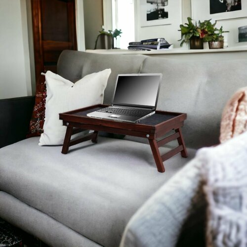 Столик поднос деревянный на ножках для ноутбука и для завтрака 5800₽