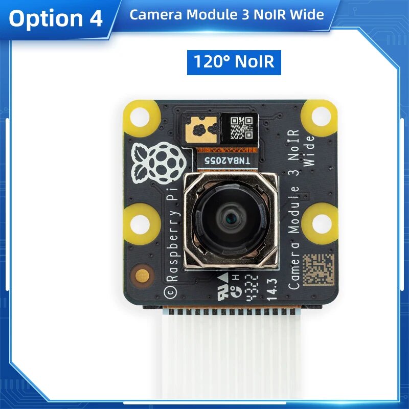 Камера SHCHV для Raspberry Pi 3 IMX708 12Мп 120-NoIR