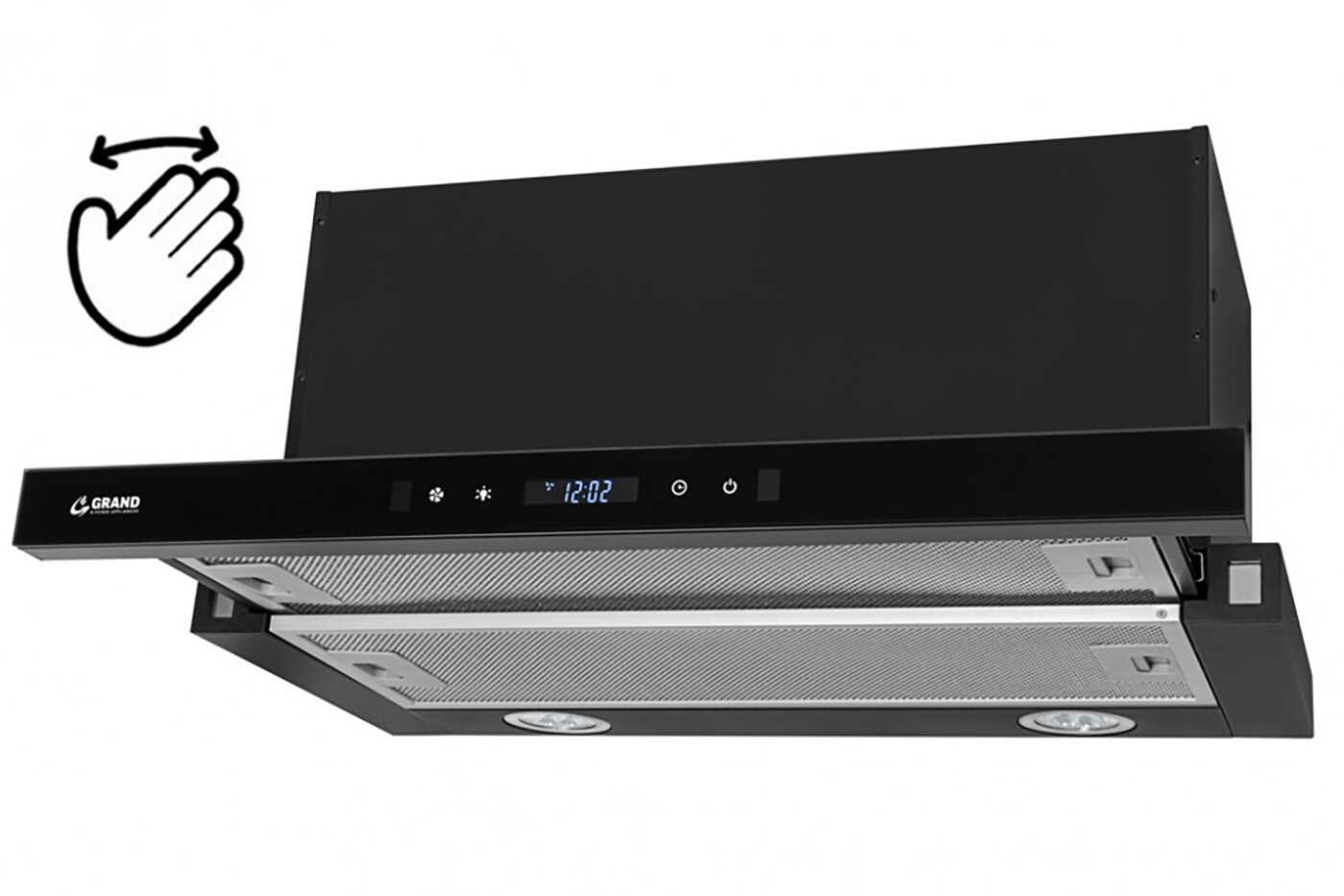 Вытяжка Grand Toledo GC (60, черная)
