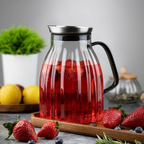 Чайник заварочный TalleR TR-98194 Ванесса 15 литра из термостойкого боросиликатного стекла 1301₽