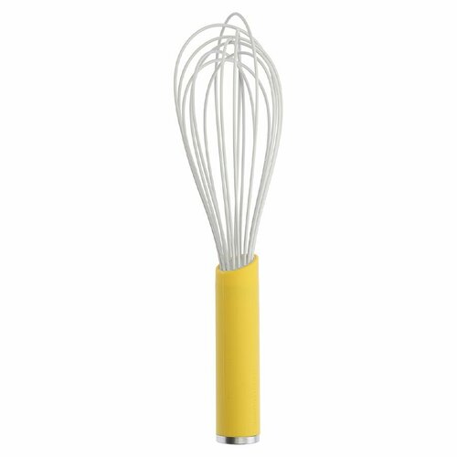 Венчик с магнитным держателем SmartChef, 27,5 см желтый