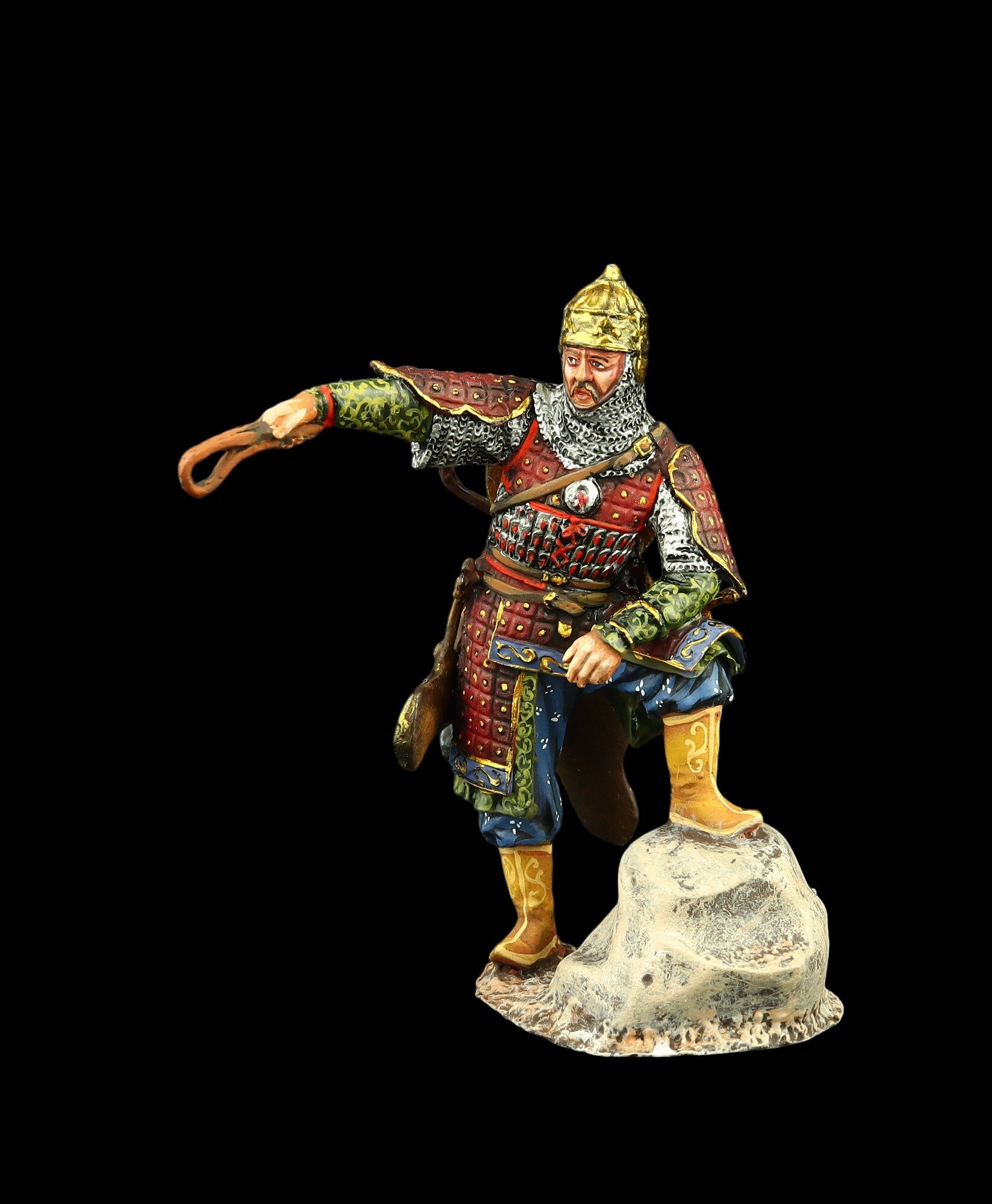 Оловянный солдатик: Монгольский воин, 1380 г.