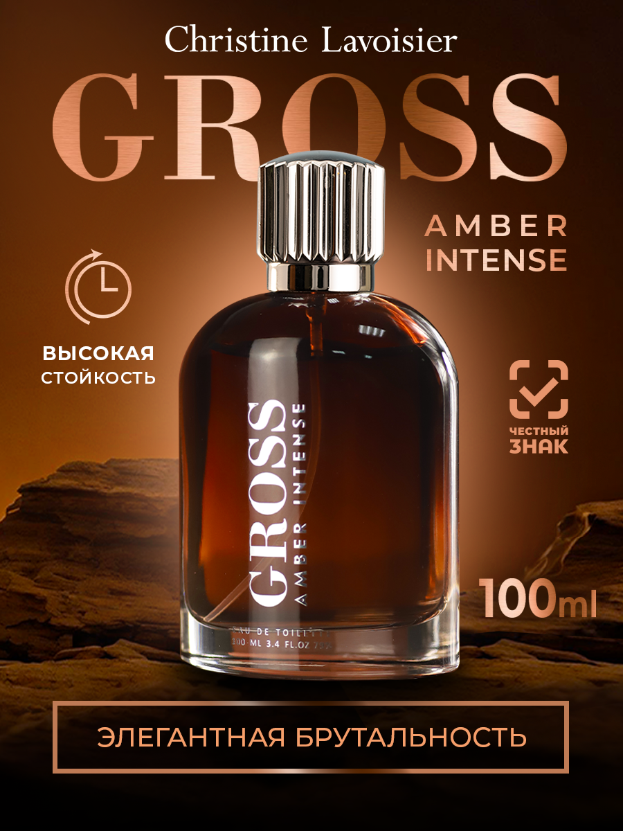 Christine Lavoisier Parfums Gross Amber Intense мужская туалетная вода 100 мл