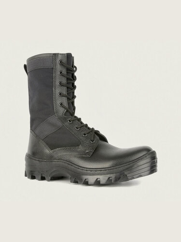 Изображение товара Берцы бутекс "Тропик", модель 016, летние, мужские, натуральная хромовая кожа, голенище натуральный хлопок, размер 40