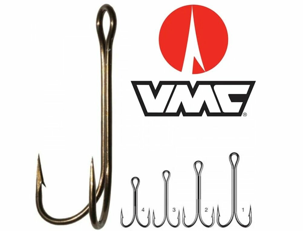 Крючки VMC 8918 BZ №02 (10шт) — фото 1