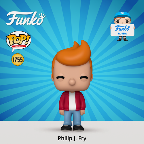 Изображение товара Фигурка Funko POP! Animation Futurama S4 Philip J Fry (1755) 80078