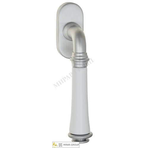 Ручка оконная Fratelli Cattini GRACIA CERAMICA BIANCO FW полированный хром 7075₽