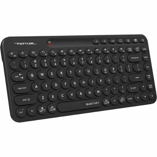 Клавиатура A4Tech Fstyler FBK36C AS бежевый USB беспроводная BTRadio slim Multimedia FBK36C AS 1990₽