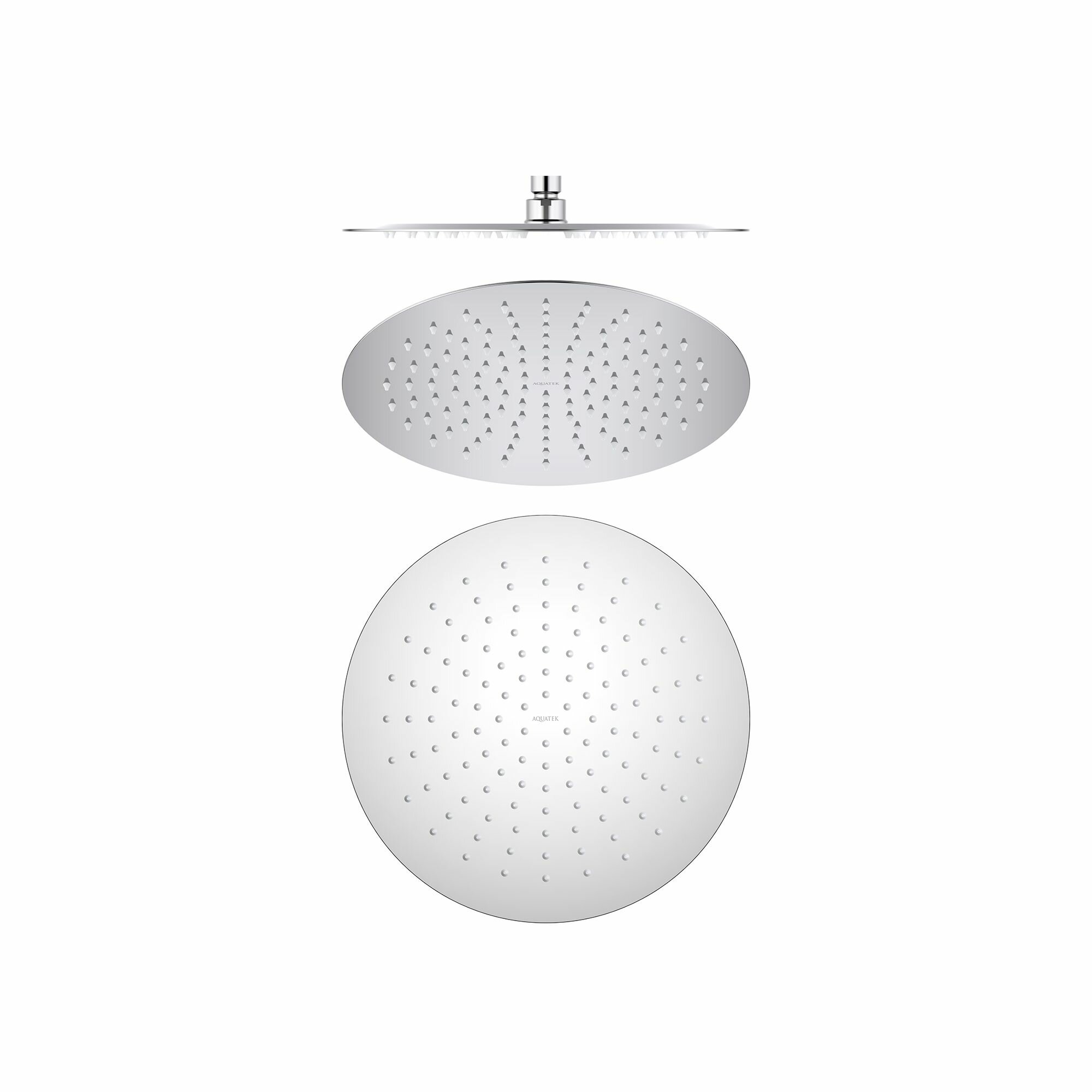 Круглый верхний душ 300*2 мм AQUATEK AQ2075CR , Хром