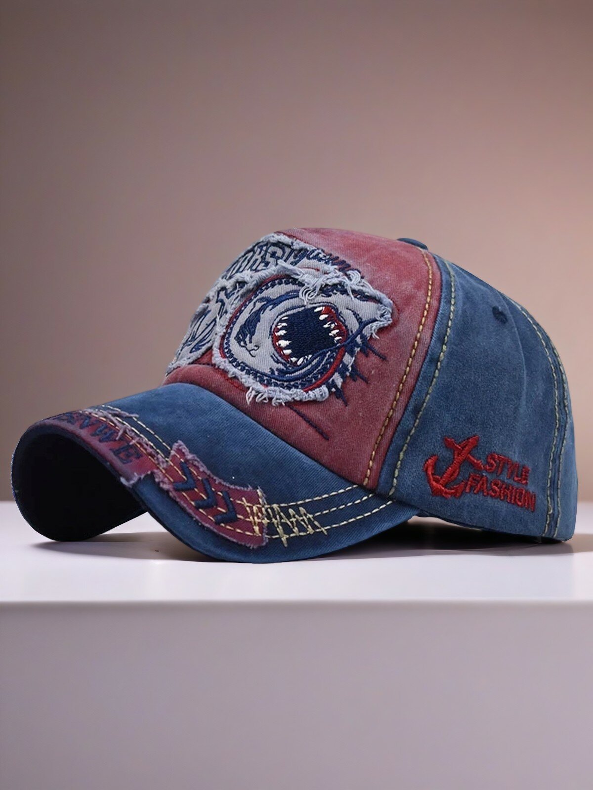 Бейсболка  Sport S.N.W.E для мужчин, размер 55-61, синий