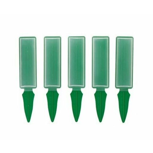 Маячок с колпачком 5шт/уп. для рассады (указатель/табличка/колышек) цена за уп, h=22см, микс