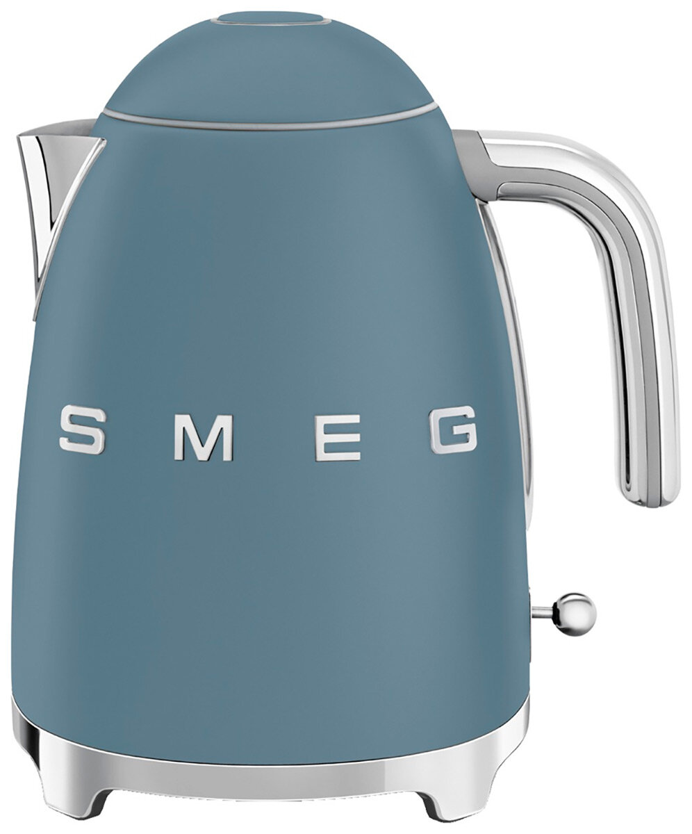 Электрочайник Smeg "KLF03SBMEU", 1,7 л, 2400 Вт, блокировка включения без воды — фото 1