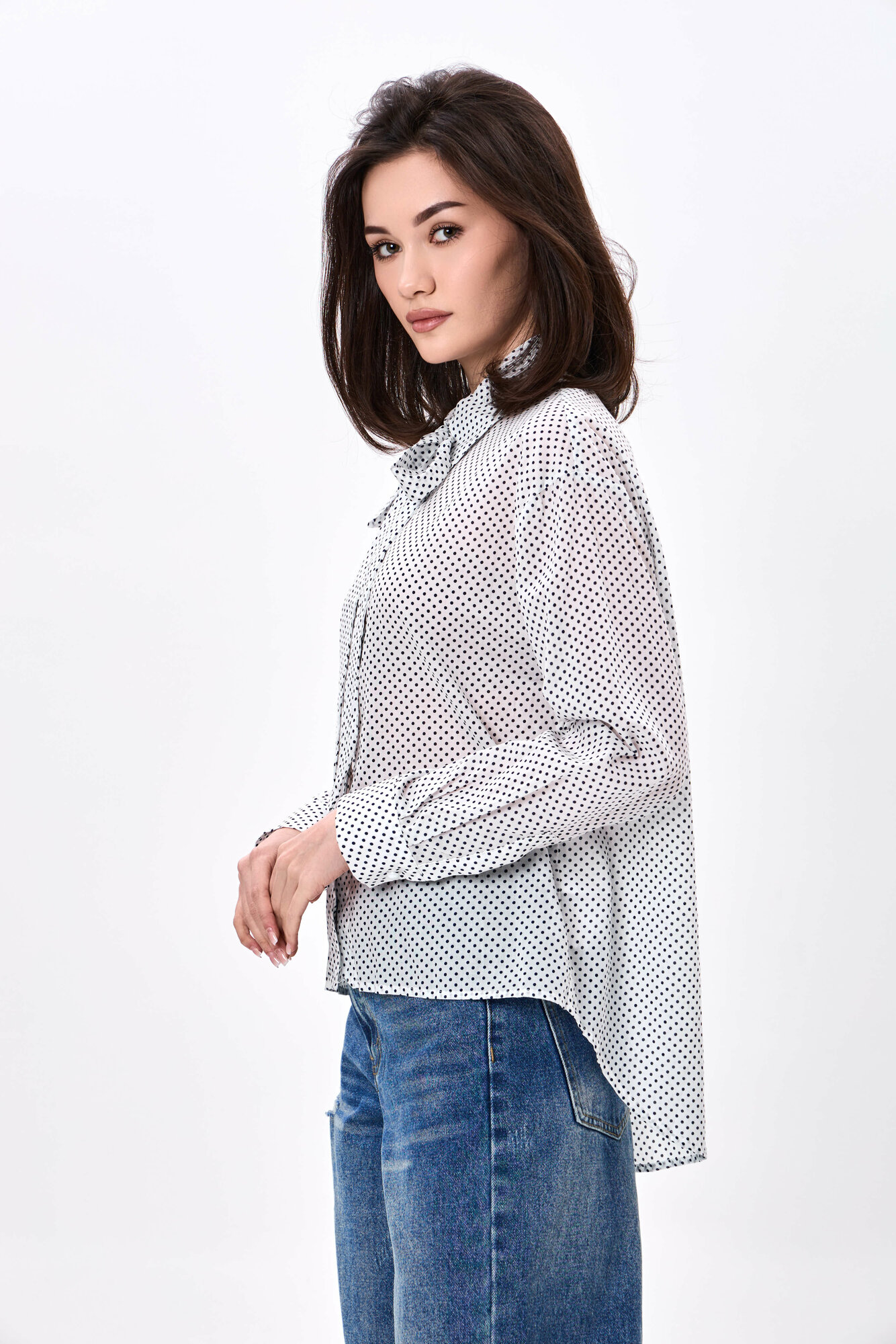 Блуза TERRA PRO, размер M, white — фото 1