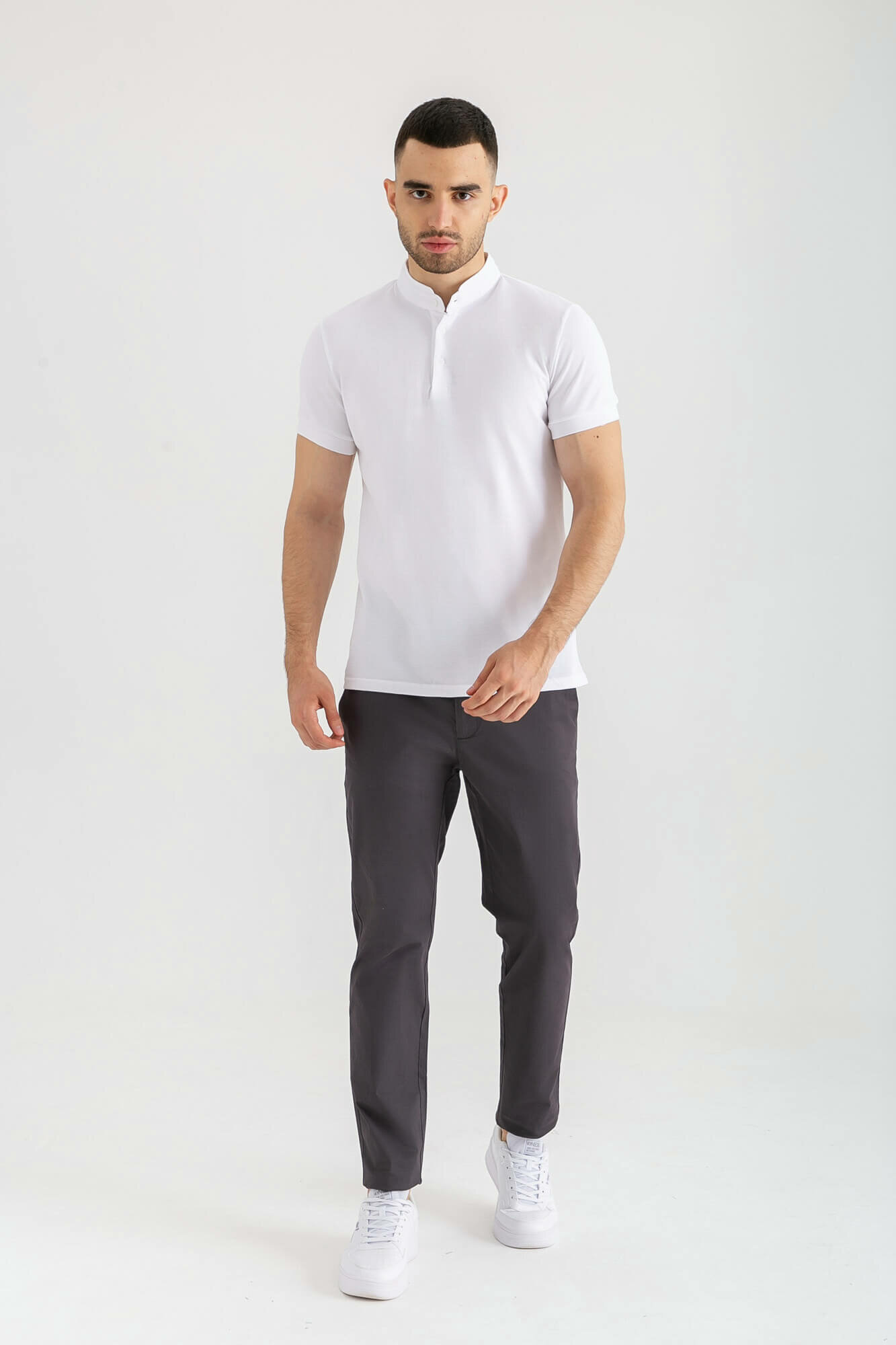 Поло спортивное TERRA PRO, размер S, white — фото 1