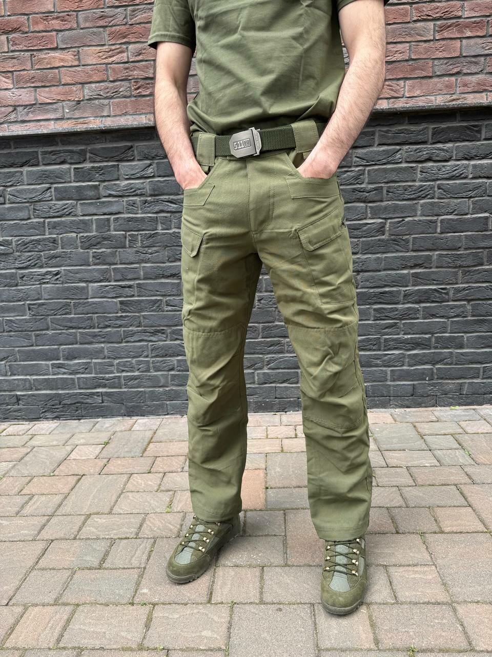 Брюки Страйкер Торнадо олива — фото 1