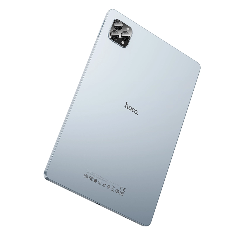 Планшет Hoco HI12, Android 14, 10.95", Wi-Fi 2.4+5 ГГц, 4/64 ГБ, до 6 ч работы, 16 дн ожидания