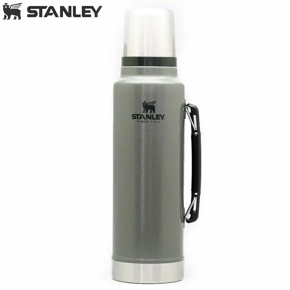 Термос Stanley Classic 1.4L тёмно-зелёный