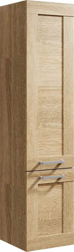 Шкаф пенал для ванной Aqwella Foster 35 35 см  подвесной