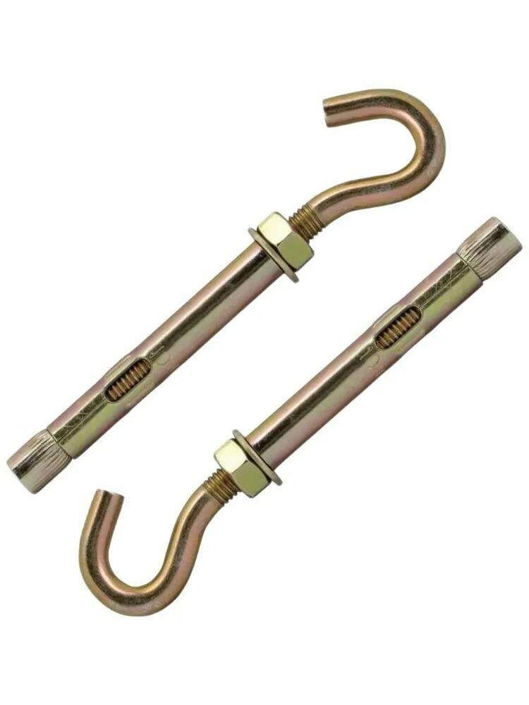 Анкер болт 10х100 с полукольцом (5шт)