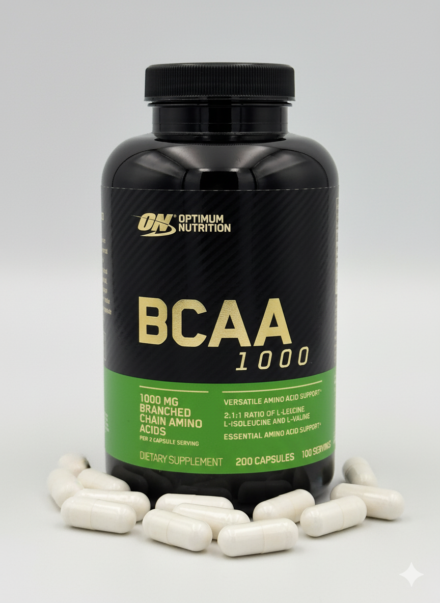 ON BCAA 1000 mg 200 caps БЦА для роста мыщц и для сила роста