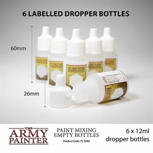 Баночки для смешивания краски Paint Mixing Empty Bottles The Army Painter TL5040 — фото 1