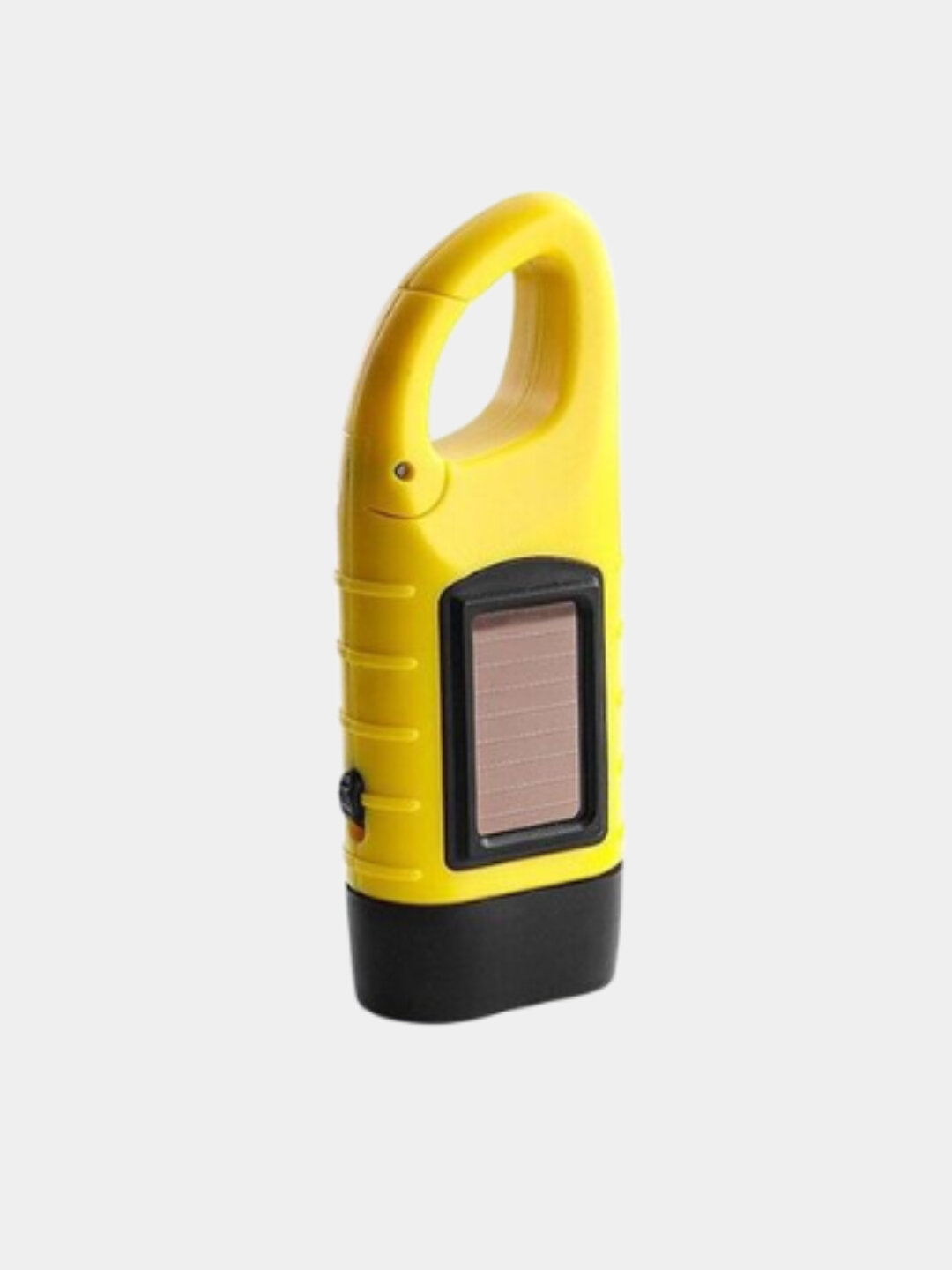 Многофункциональный ручной фонарь с карабином - Желтый