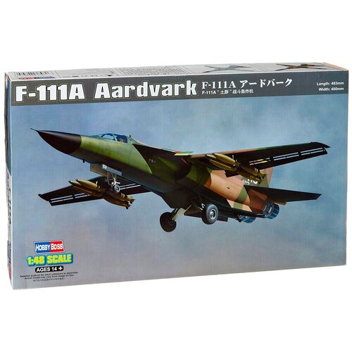 Сборная модель HobbyBoss F-111A Aardvark (80348) 1:48 сборная модель hobbyboss iwo jima lhd 7 83408 1 700