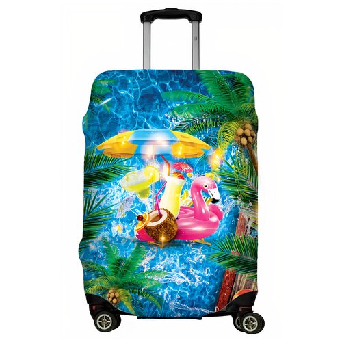 фото Чехол для чемодана "flamingo" размер l lejoy