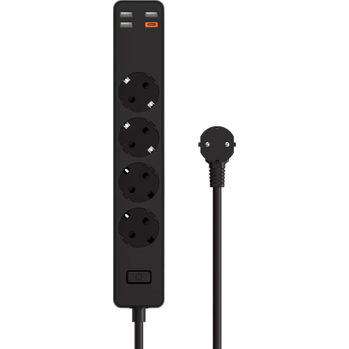 Сетевой фильтр Wiwu PD20W Power Strip U01 EU Plug Black