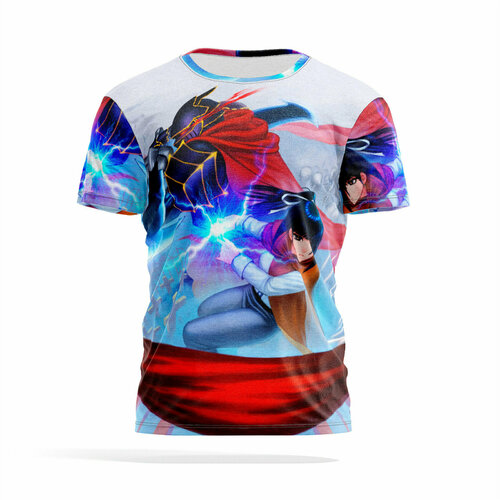 Футболка PANiN Brand, размер S japan anime overlord albedo t shirt women 3d print punk skull ainz ooal gown harajuku tshirt summer homme streetwear tops tee