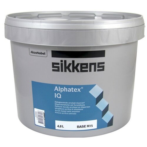 Sikkens Краска особопрочная Sikkens Alphatex IQ 4,65 л. База N00