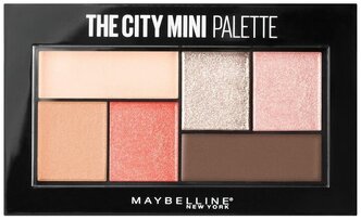 Maybelline New York Палетка теней для век The city mini 430 downtown sunrise