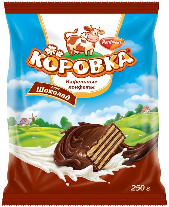 Конфеты Коровка Шоколад 250г