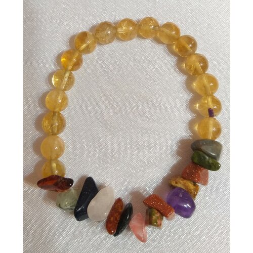 фото Браслет из натур.камней микс ,размер 18-19 см ем