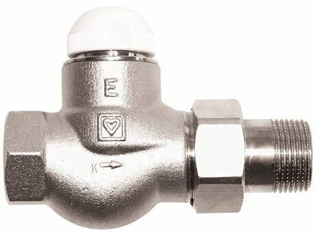 Клапан термостат TS-E проходной 3/4" - фотография № 2