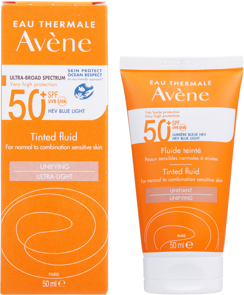 Avene солнцезащитный флюид SPF50+ с тонирующим эффектом 50 мл 1 шт