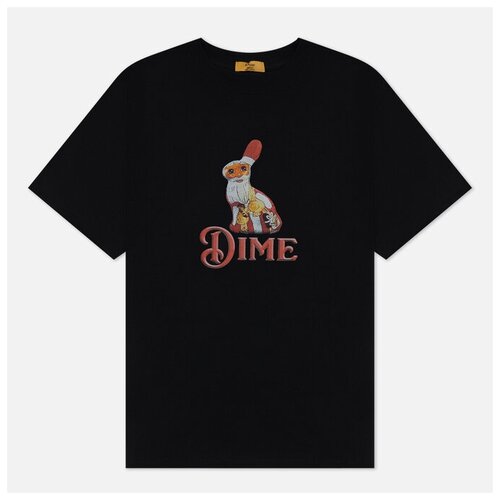 Мужская футболка Dime Santa Bunny чёрный, Размер S