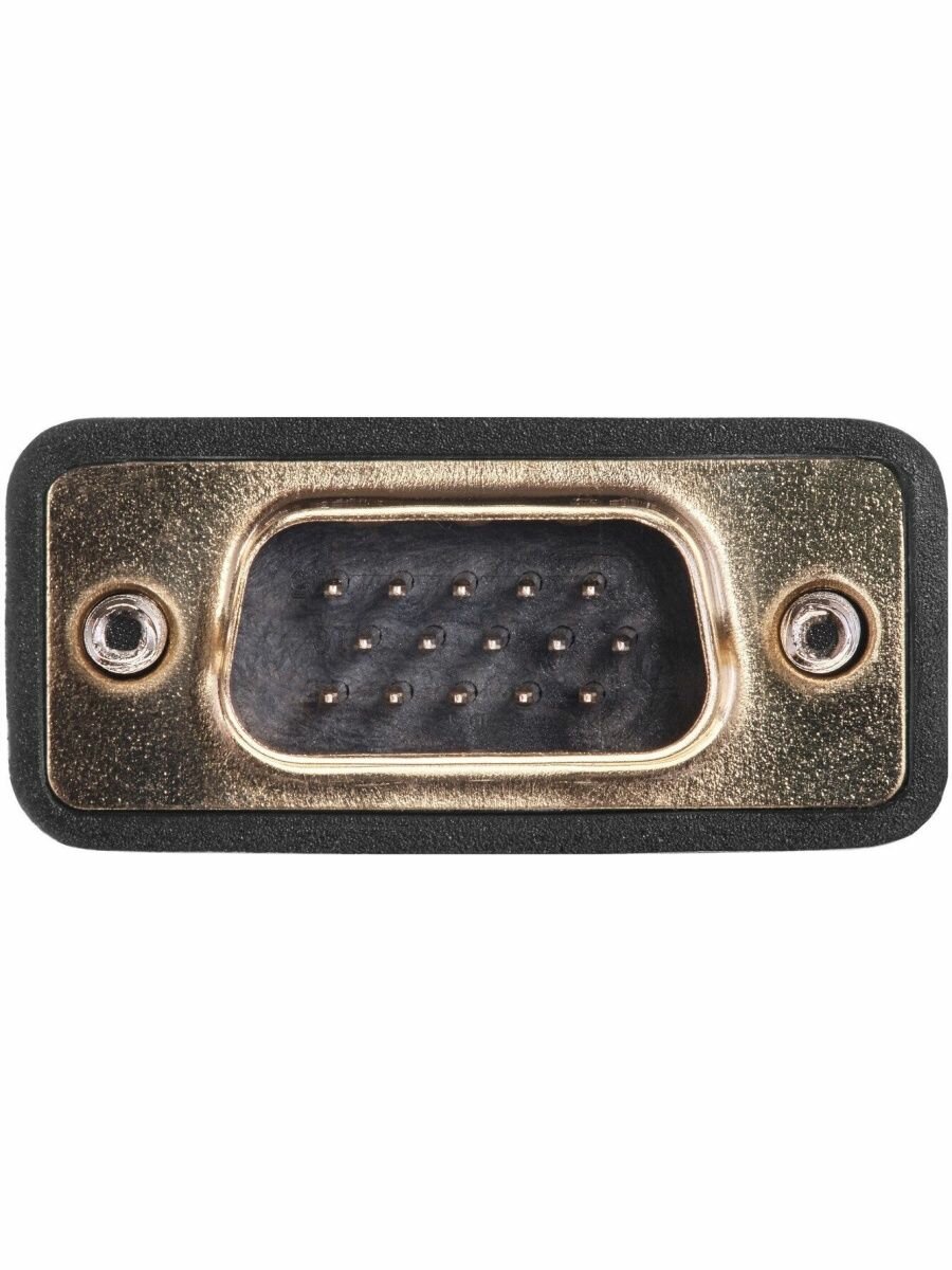 Кабель-переходник сигнальный HDMI-VGA 1.8m CG596-1.8M Vcom - фото №20