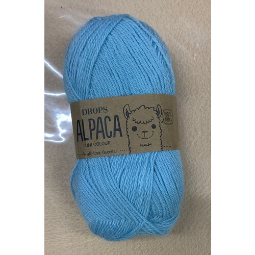 Drops alpaca uni colour 100% альпака;50гр-167м(1 моток)