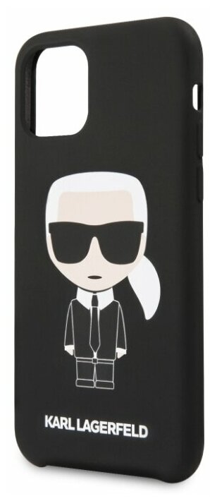 Чехол Karl Lagerfeld (KLHCN65SLFKBK) для iPhone 11 Pro Max (Black) - фото №1