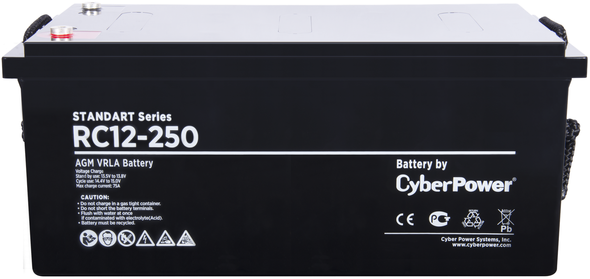 Аккумулятор для ИБП CyberPower 12V 250 Ah RC 12-250 - фото №1
